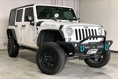 2018 Jeep Wrangler JK Unlimited 4X4 Sport 4DR SUV