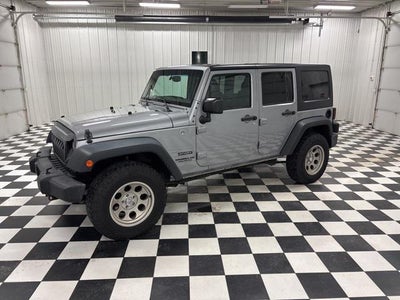 2016 Jeep Wrangler Unlimited 4X4 Sport 4DR SUV