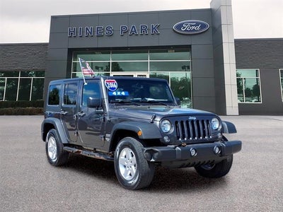 Photo of a 2016 Jeep Wrangler Unlimited 4X4 Sport 4DR SUV for sale