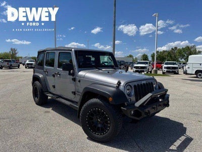 Photo of a 2016 Jeep Wrangler Unlimited 4X4 Sport S 4DR SUV for sale