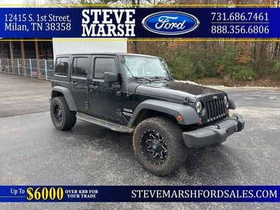2013 Jeep Wrangler Unlimited 4X4 Sport 4DR SUV