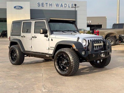 2013 Jeep Wrangler Unlimited 4X4 Sport 4DR SUV