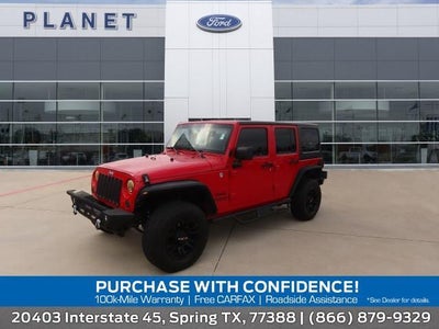 2014 Jeep Wrangler Unlimited 4X4 Sport 4DR SUV