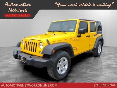 Photo of a 2015 Jeep Wrangler Unlimited 4X4 Sport 4DR SUV for sale