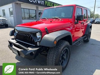 Photo of a 2016 Jeep Wrangler Unlimited 4X4 Sport S 4DR SUV for sale