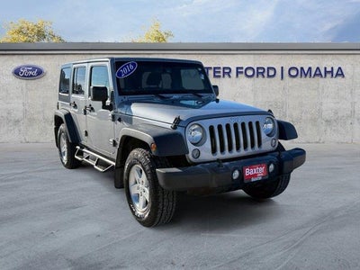 2016 Jeep Wrangler Unlimited 4X4 Sport 4DR SUV