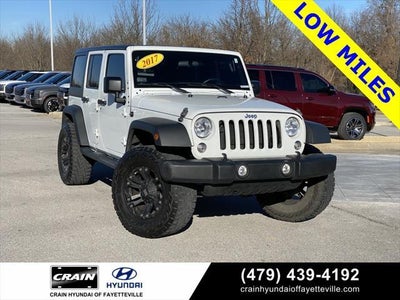 2017 Jeep Wrangler Unlimited 4X4 Sport 4DR SUV