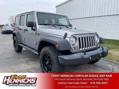 2018 Jeep Wrangler JK Unlimited 4X4 Sport 4DR SUV