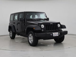 2018 Jeep Wrangler JK Unlimited with Black Clearcoat Exterior