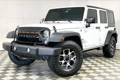 2018 Jeep Wrangler JK Unlimited 4X4 Willys Wheeler W 4DR SUV