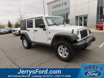 2012 Jeep Wrangler Unlimited 4X4 Sport 4DR SUV