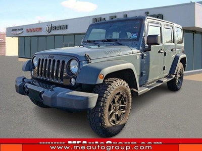2014 Jeep Wrangler Unlimited 4X4 Sport 4DR SUV