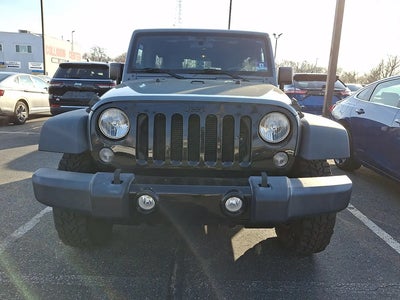 2014 Jeep Wrangler Unlimited 4X4 Sport 4DR SUV