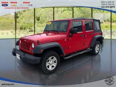 Photo of a 2015 Jeep Wrangler Unlimited 4X4 Sport 4DR SUV for sale