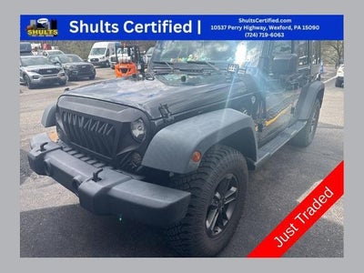 2016 Jeep Wrangler Unlimited 4X4 Sport S 4DR SUV