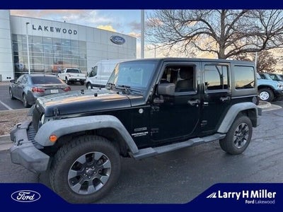 2012 Jeep Wrangler Unlimited 4X4 Sport 4DR SUV