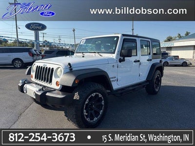 2013 Jeep Wrangler Unlimited 4X4 Sport 4DR SUV