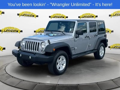 2014 Jeep Wrangler Unlimited 4X4 Sport 4DR SUV
