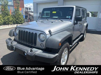 2017 Jeep Wrangler Unlimited 4X4 Sport S 4DR SUV