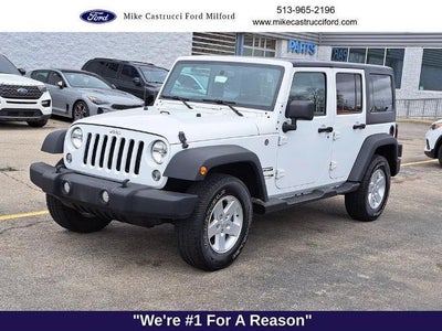 2018 Jeep Wrangler JK Unlimited 4X4 Sport 4DR SUV
