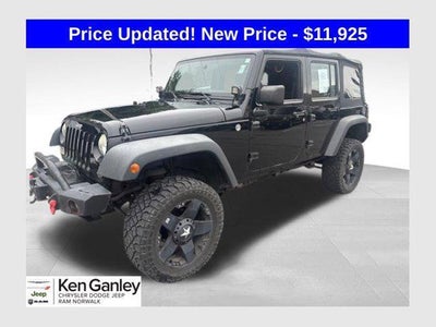 2014 Jeep Wrangler Unlimited 4X4 Sport 4DR SUV