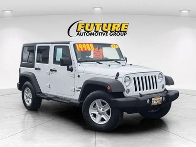 Photo of a 2015 Jeep Wrangler Unlimited 4X4 Sport 4DR SUV for sale