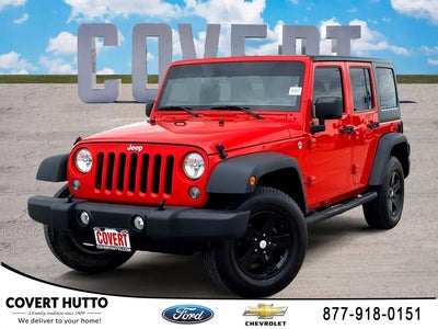 2015 Jeep Wrangler Unlimited 4X4 Sport 4DR SUV