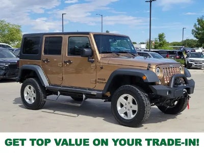 2015 Jeep Wrangler Unlimited 4X4 Sport 4DR SUV