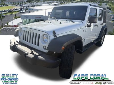 Photo of a 2015 Jeep Wrangler Unlimited 4X4 Sport 4DR SUV for sale