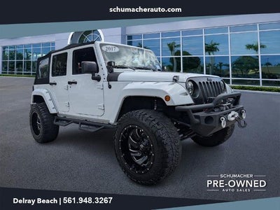 2017 Jeep Wrangler Unlimited 4X4 Freedom 4DR SUV