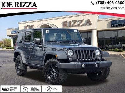 2017 Jeep Wrangler Unlimited 4X4 Sport 4DR SUV