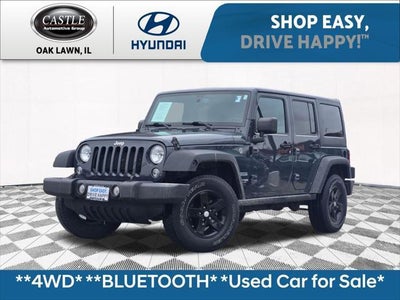2018 Jeep Wrangler JK Unlimited 4X4 Sport 4DR SUV