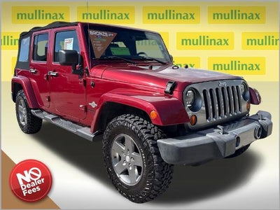 2013 Jeep Wrangler Unlimited 4X4 Sport 4DR SUV