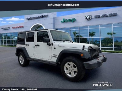 2014 Jeep Wrangler Unlimited 4X4 Sport 4DR SUV