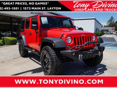 2014 Jeep Wrangler Unlimited 4X4 Sport 4DR SUV