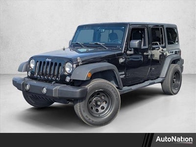 2015 Jeep Wrangler Unlimited 4X4 Sport 4DR SUV