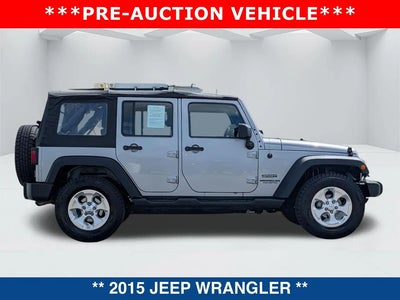 Photo of a 2015 Jeep Wrangler Unlimited 4X4 Sport 4DR SUV for sale