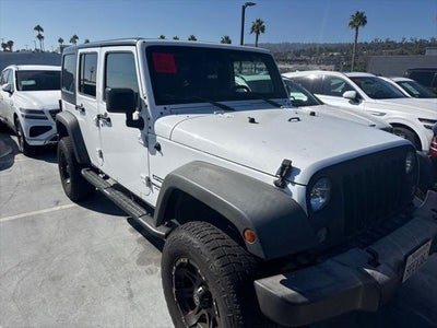 2015 Jeep Wrangler Unlimited 4X4 Sport 4DR SUV