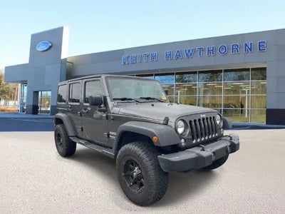 2016 Jeep Wrangler Unlimited 4X4 Sport 4DR SUV