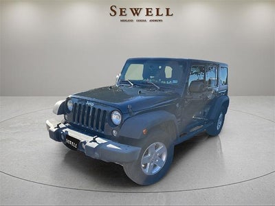 2017 Jeep Wrangler Unlimited 4X4 Willys Wheeler 4DR SUV