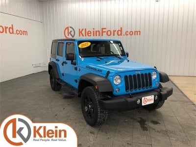 2017 Jeep Wrangler Unlimited 4X4 Sport 4DR SUV
