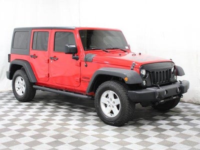 2018 Jeep Wrangler JK Unlimited 4X4 Sport S 4DR SUV