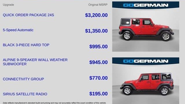 2016 Jeep Wrangler Unlimited Freedom
