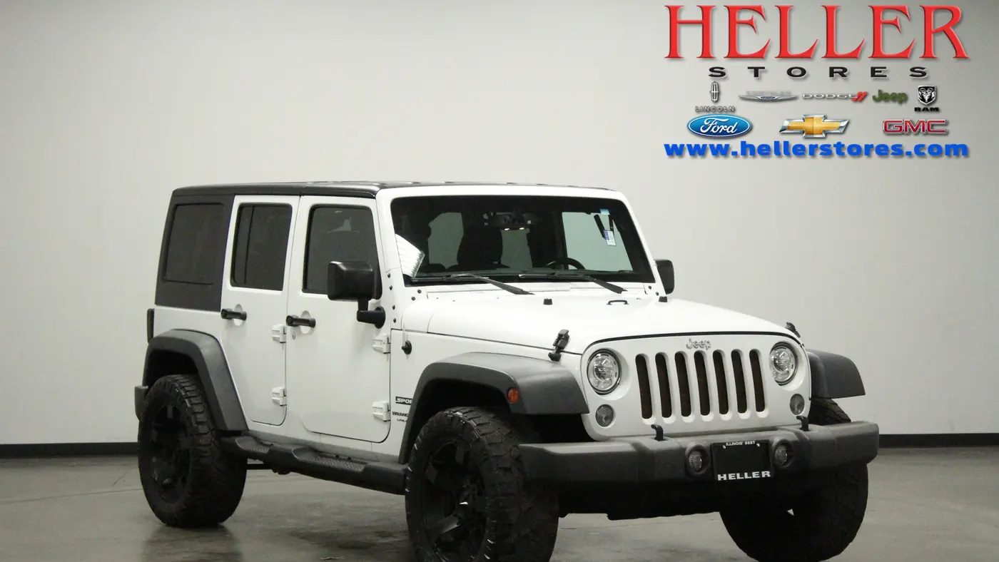 Preowned 2018 Jeep Wrangler JK Unlimited Sport for Sale