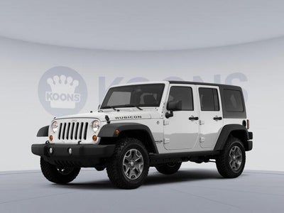 2013 Jeep Wrangler Unlimited 4X4 Sahara 4DR SUV