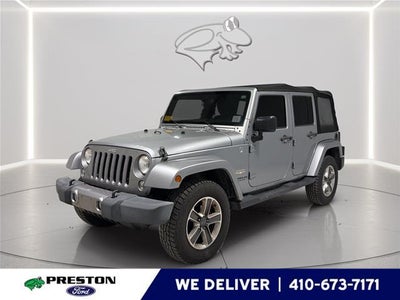 2015 Jeep Wrangler Unlimited 4X4 Sahara 4DR SUV