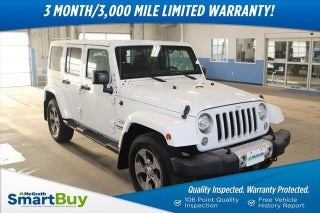 2017 Jeep Wrangler Unlimited with Bright White Clearcoat Exterior