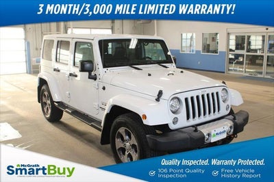 2017 Jeep Wrangler Unlimited 4X4 Sahara 4DR SUV