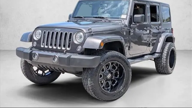 Preowned 2017 Jeep Wrangler Unlimited Sahara for Sale