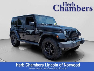 2017 Jeep Wrangler Unlimited 4X4 Sahara 4DR SUV